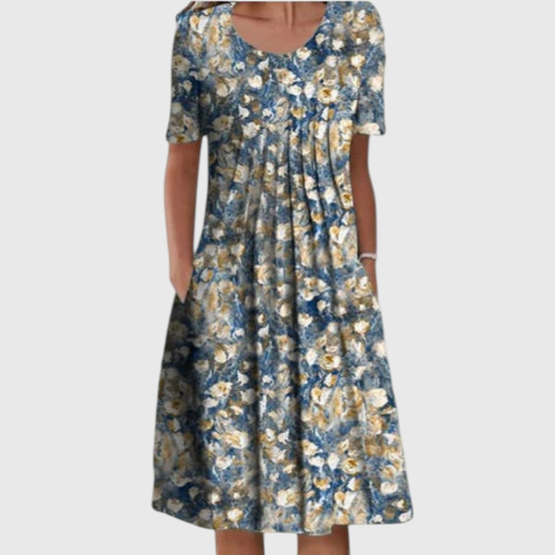 Haisley™ | Elegant Short-Sleeved Dress