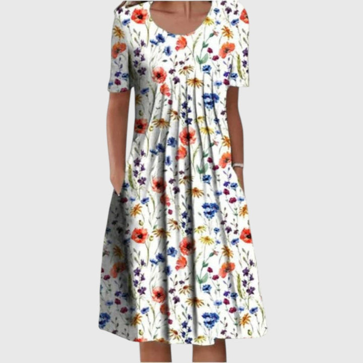 Haisley™ | Elegant Short-Sleeved Dress