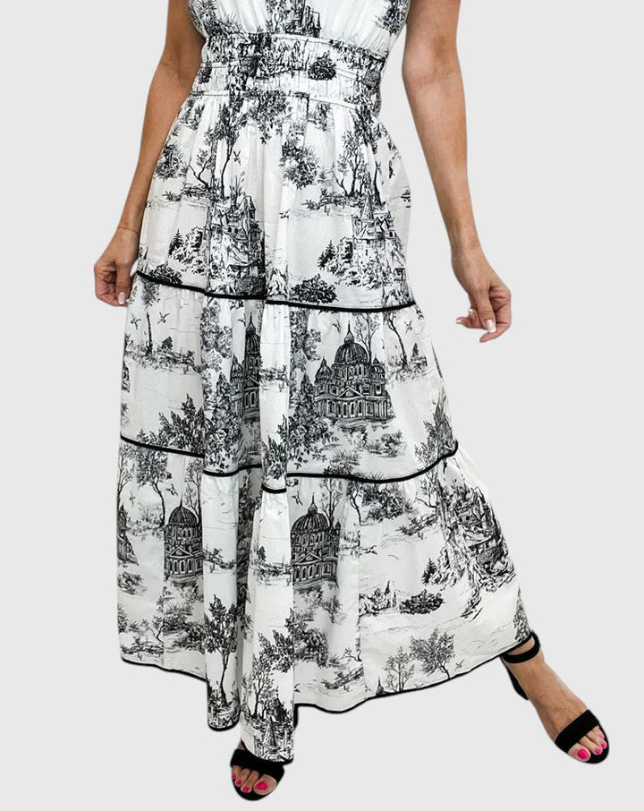 DANA™ | CLASSIC TOILE MAXI DRESS