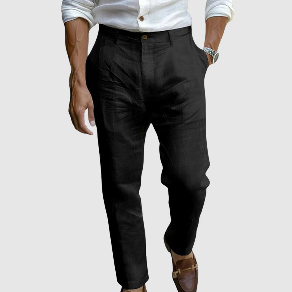 ETHAN™ | LIGHTWEIGHT LINEN PANTS