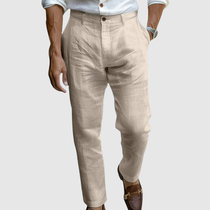 ETHAN™ | LIGHTWEIGHT LINEN PANTS