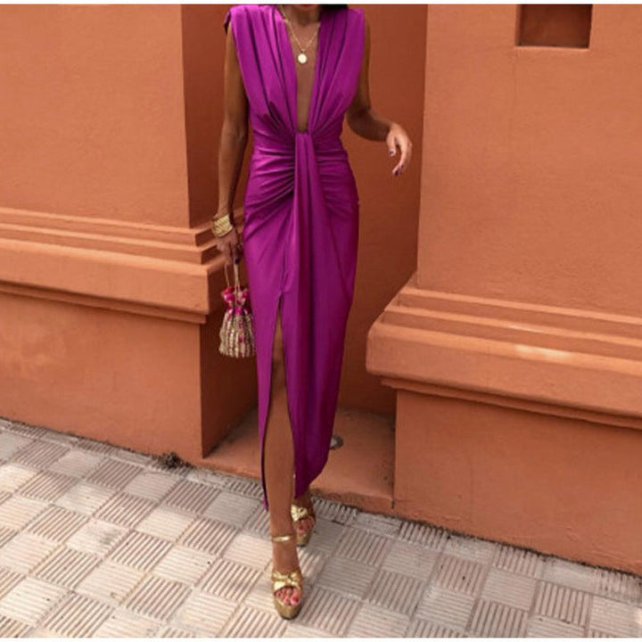 RAELYN™ | FLOWY OFF-SHOULDER MIDI DRESS