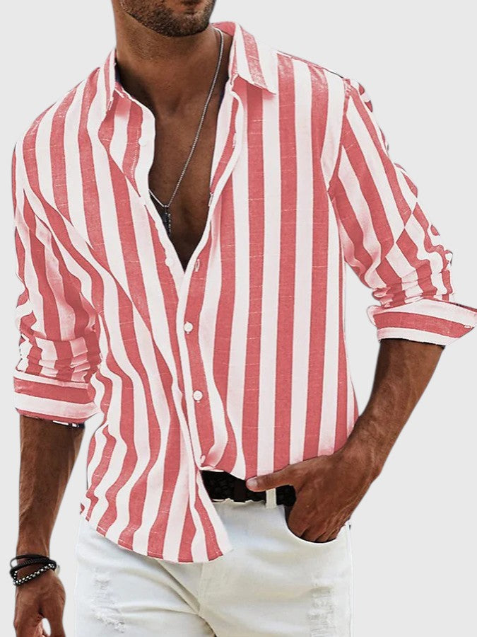 ZACHARY™ | RIVIERA STRIPE SUMMER SHIRT