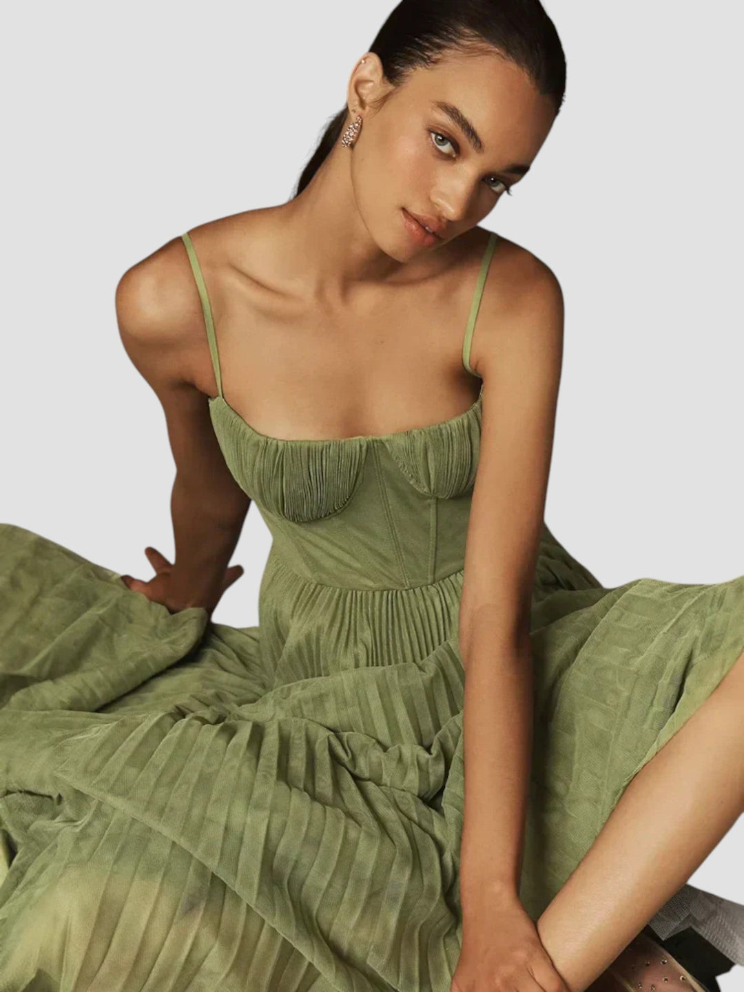 SAELA™ | ELEGANT FLOWY MAXI DRESS