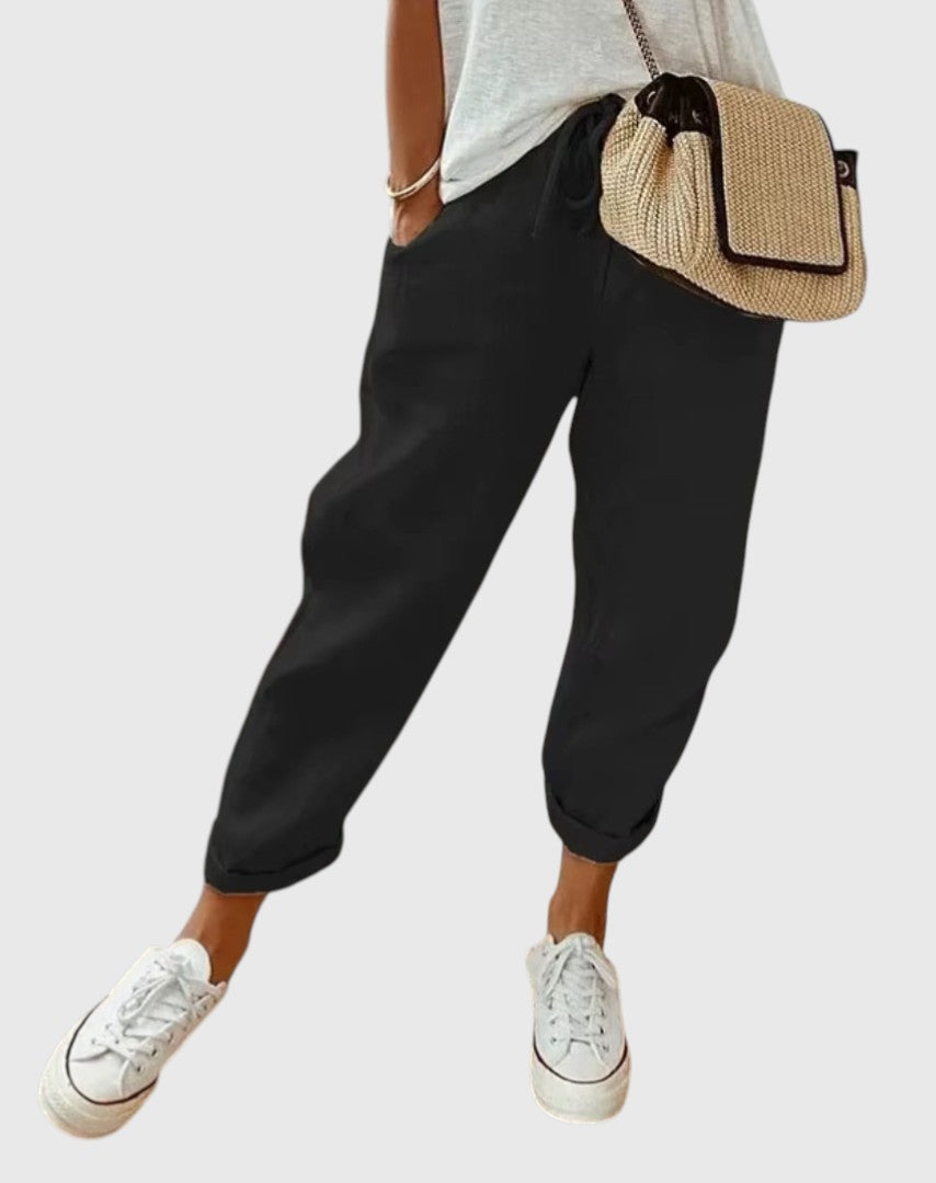 JULI™ | RELAXED LINEN SUMMER PANTS