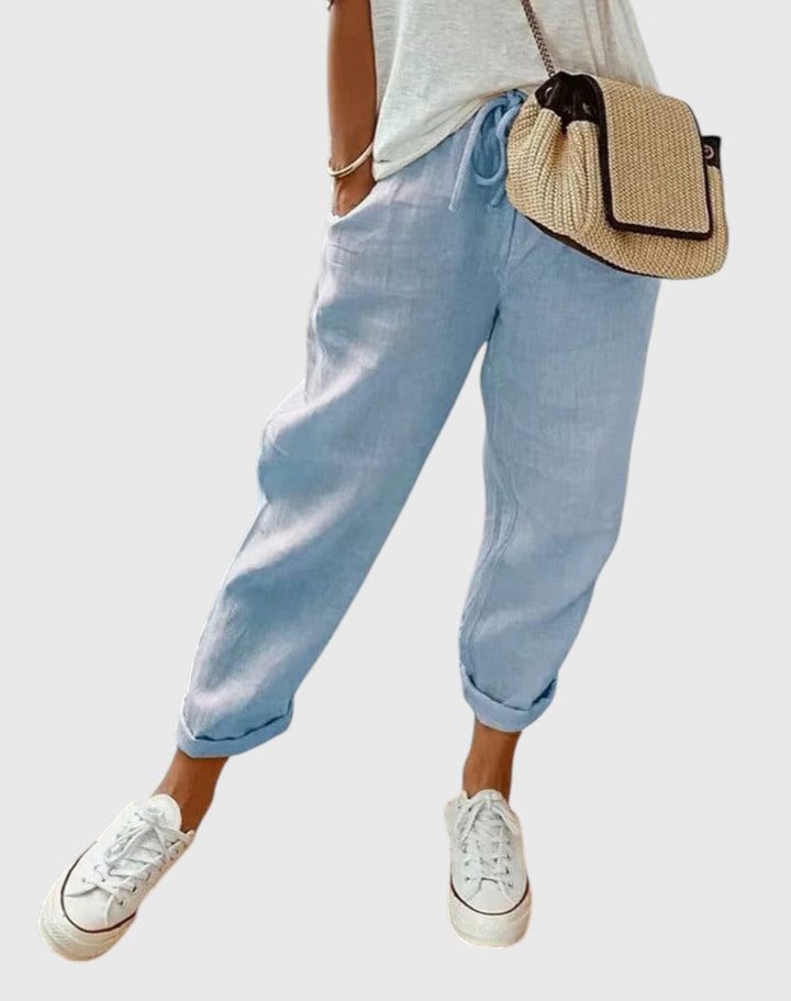 JULI™ | RELAXED LINEN SUMMER PANTS