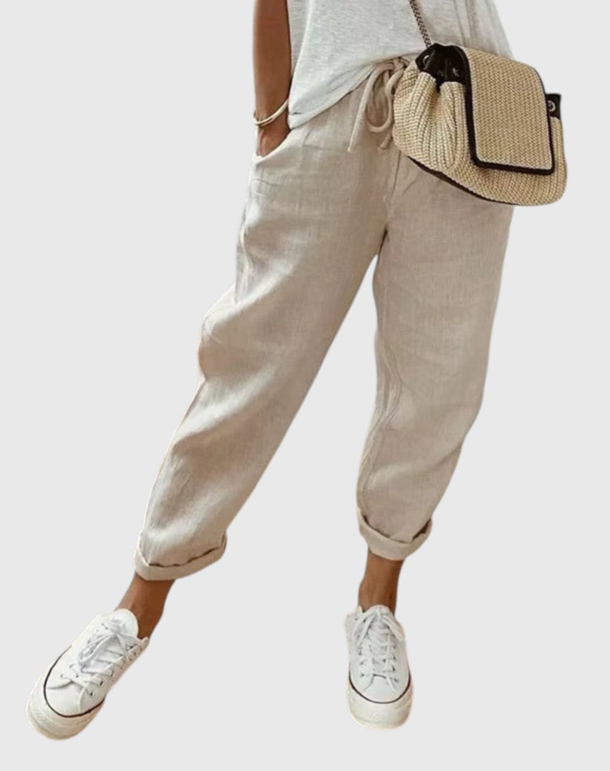 JULI™ | RELAXED LINEN SUMMER PANTS