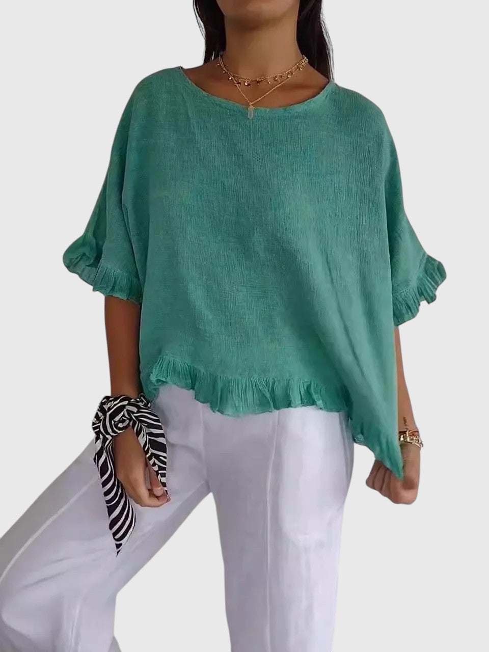 FRANCES™ | STYLISH CASUAL BLOUSE