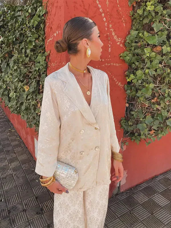 TALLIE™ | MODERN TAILORED PANTSUIT SET