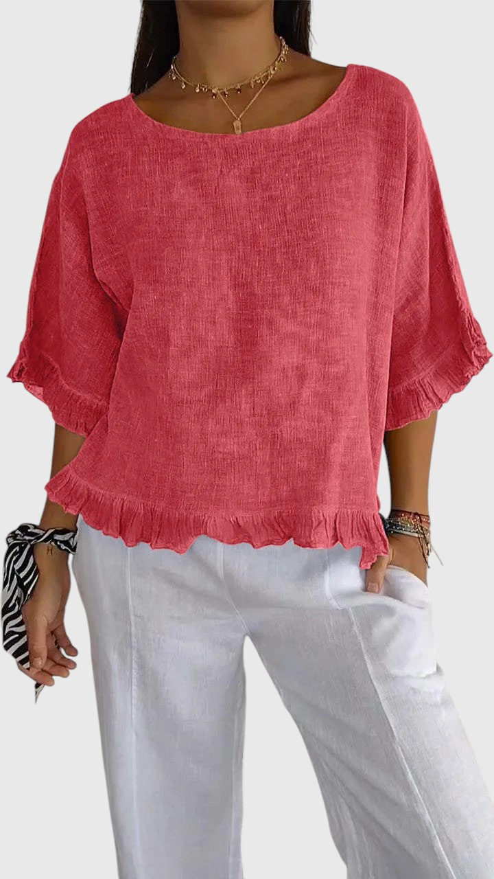 FRANCES™ | STYLISH CASUAL BLOUSE