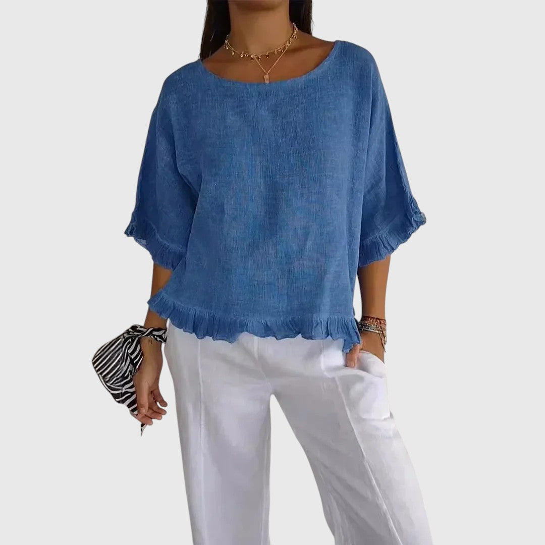 FRANCES™ | STYLISH CASUAL BLOUSE