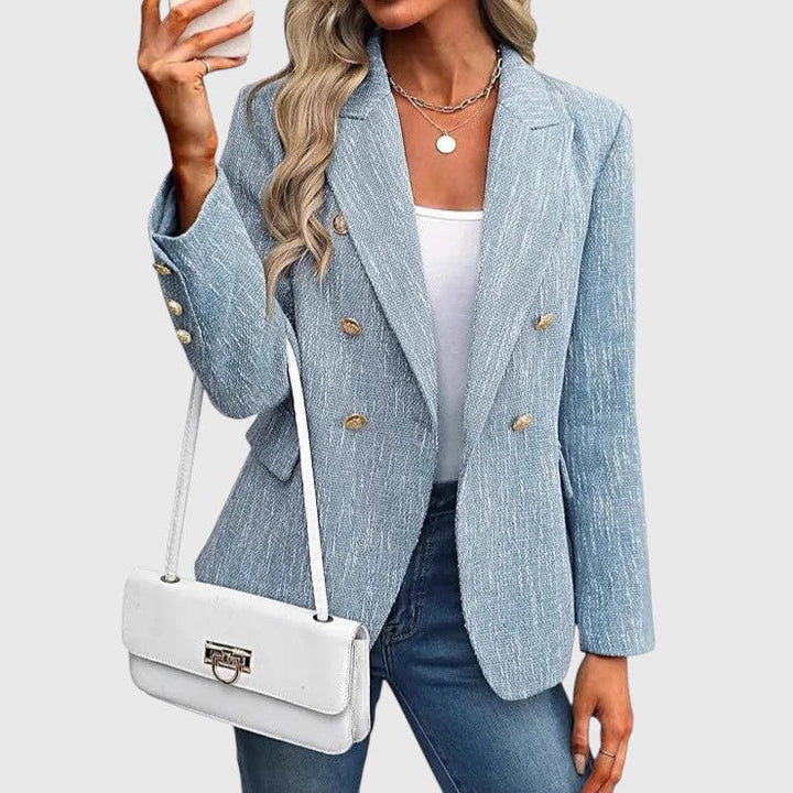 CAROLE™ | TEXTURED TAILORED BLAZER