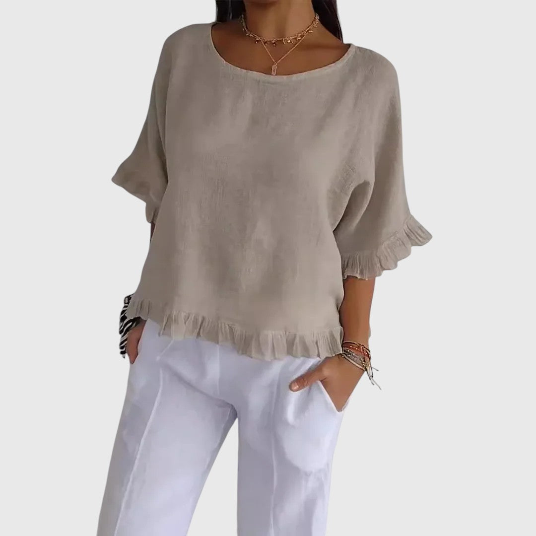 FRANCES™ | STYLISH CASUAL BLOUSE