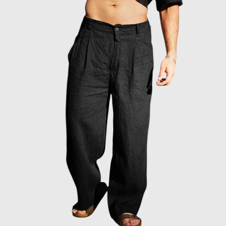 HUNTER™ | WIDE-LEG LINEN PANTS