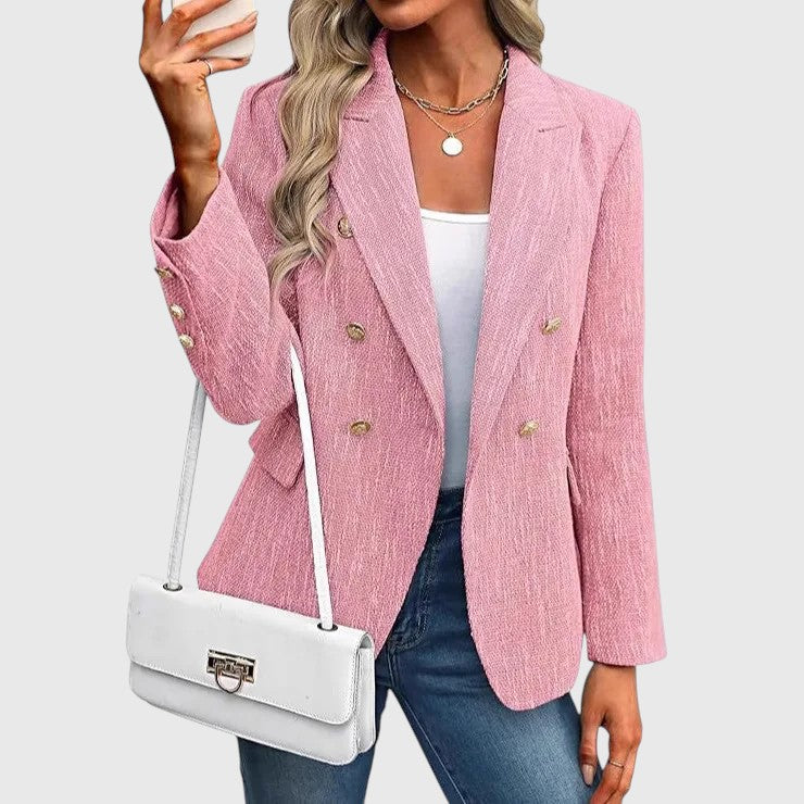 CAROLE™ | TEXTURED TAILORED BLAZER