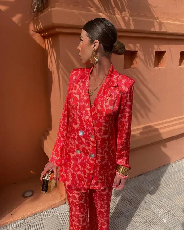 TALLIE™ | MODERN TAILORED PANTSUIT SET