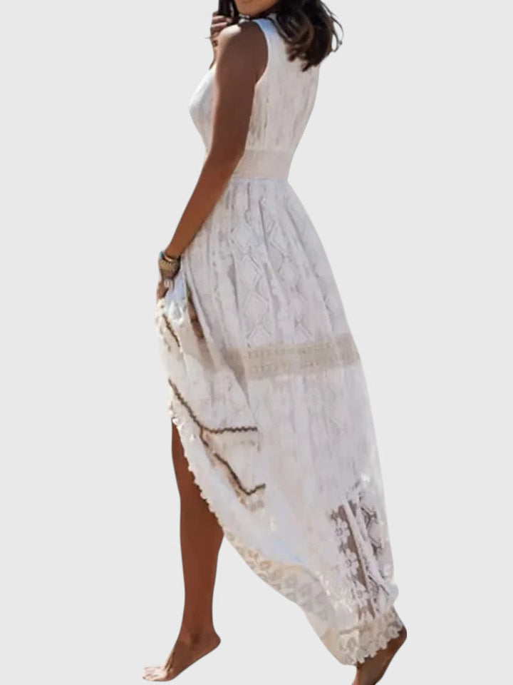 Alora – Bohemian Luxe Maxi Dress