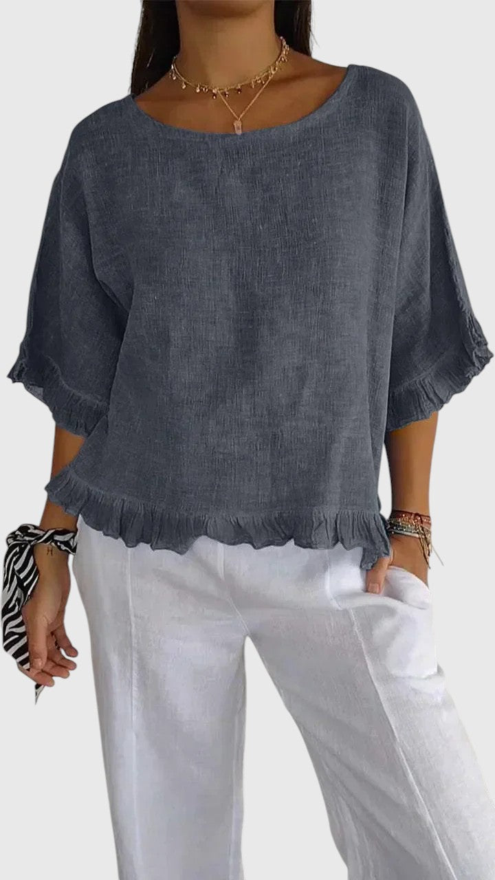 FRANCES™ | STYLISH CASUAL BLOUSE