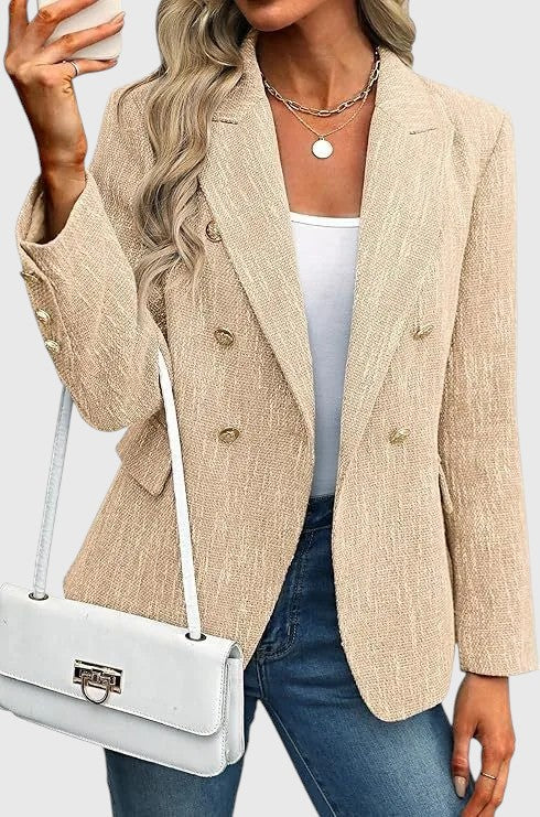 CAROLE™ | TEXTURED TAILORED BLAZER