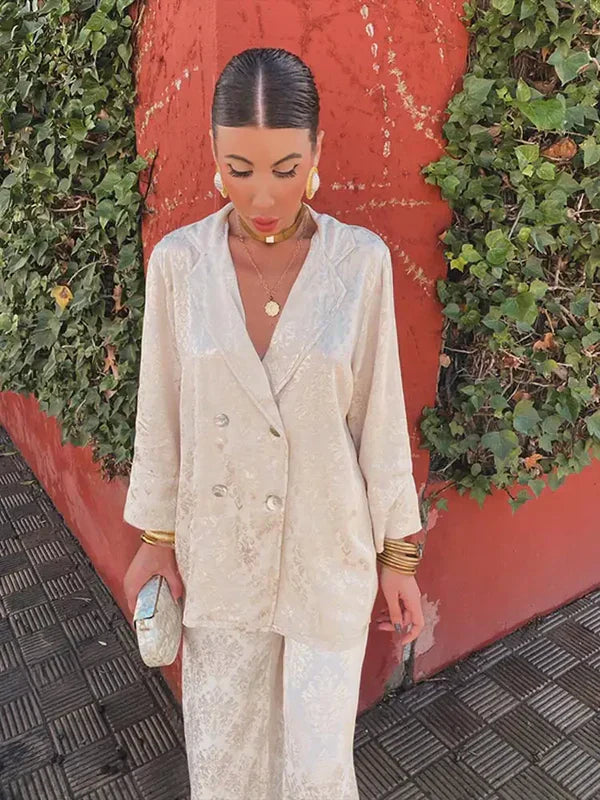 TALLIE™ | MODERN TAILORED PANTSUIT SET