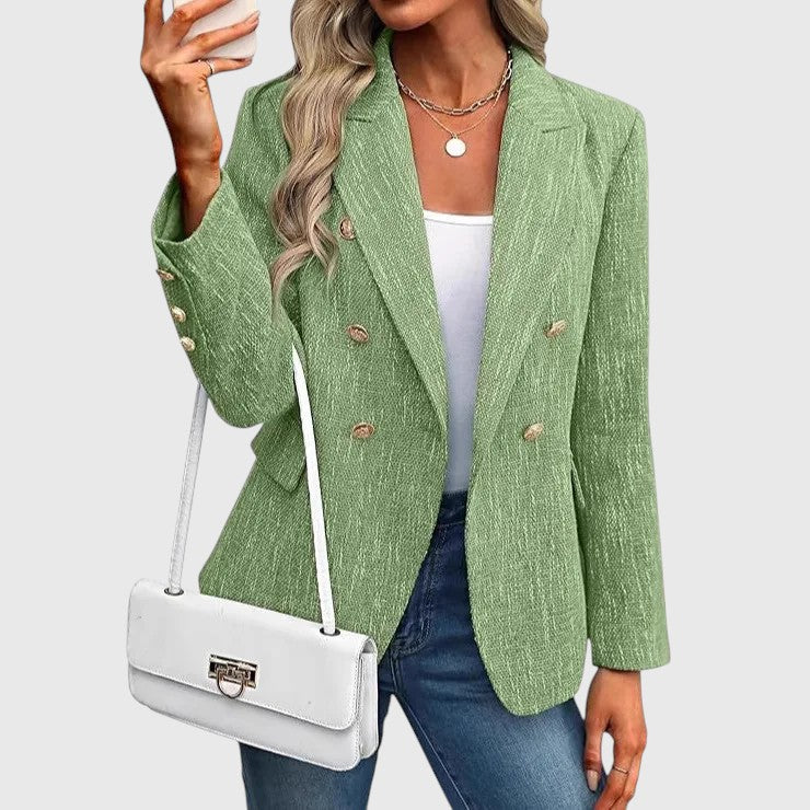 CAROLE™ | TEXTURED TAILORED BLAZER