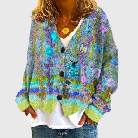 LORAINE™ | FLORAL CARDIGAN