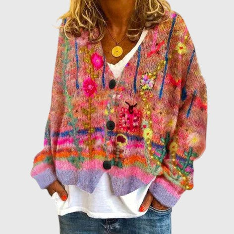 LORAINE™ | FLORAL CARDIGAN