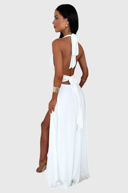 Selenne Split Dress