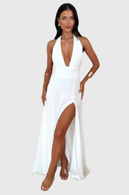 Selenne Split Dress