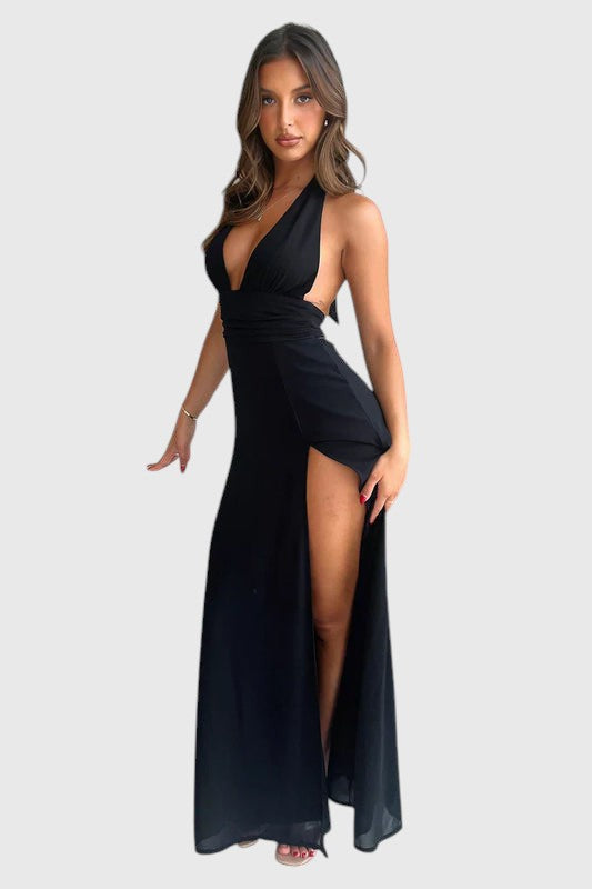 Selenne Split Dress