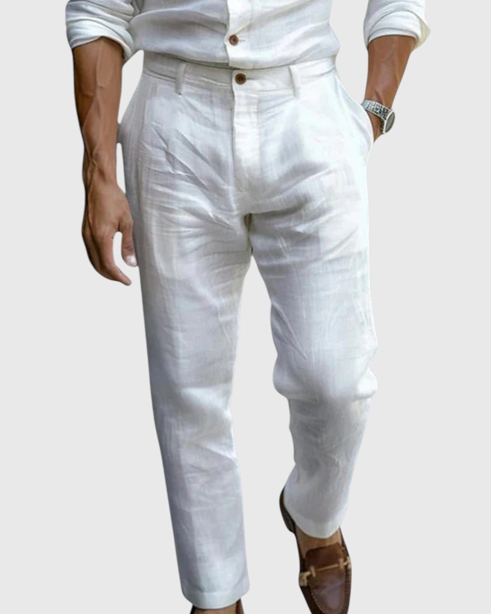 ETHAN™ | LIGHTWEIGHT LINEN PANTS
