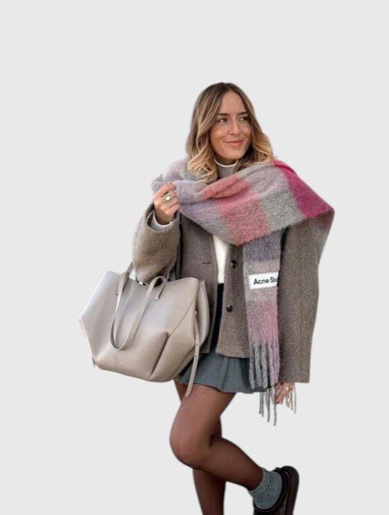 ZARA™ | RUCHED SIDE STRUCTURED TOTE BAG