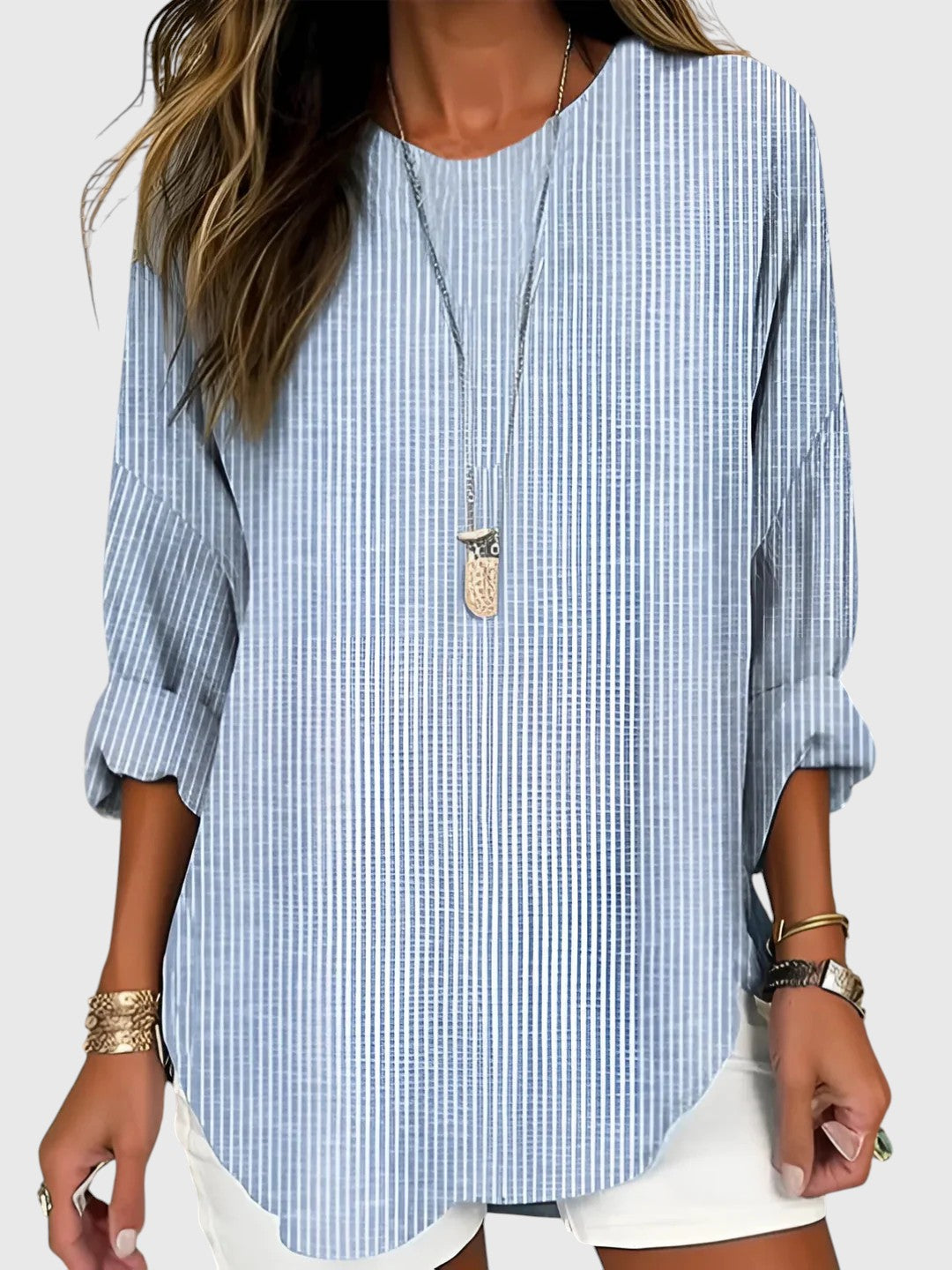 COLLEEN™ | TRENDY STRIPED BLOUSE