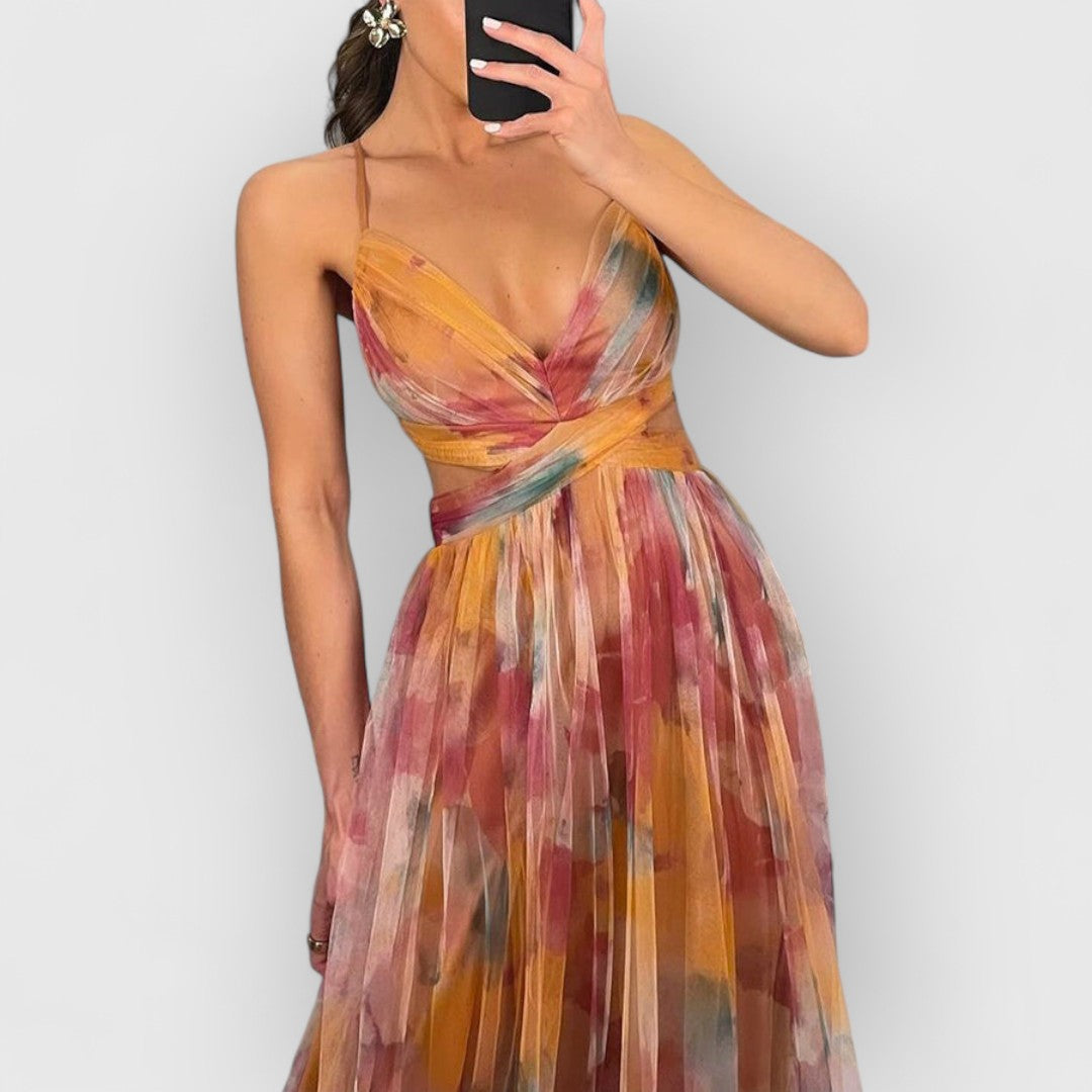 Hannah | Floral Maxi Dress