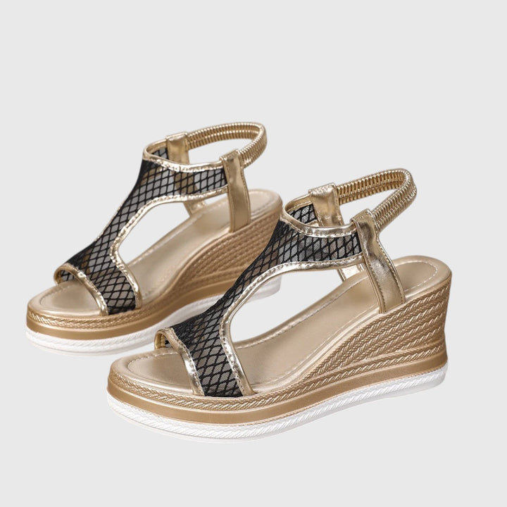 ELENI™ | ELEGANT ORTHOPEDIC WEDGE SLIP-ON SANDALS