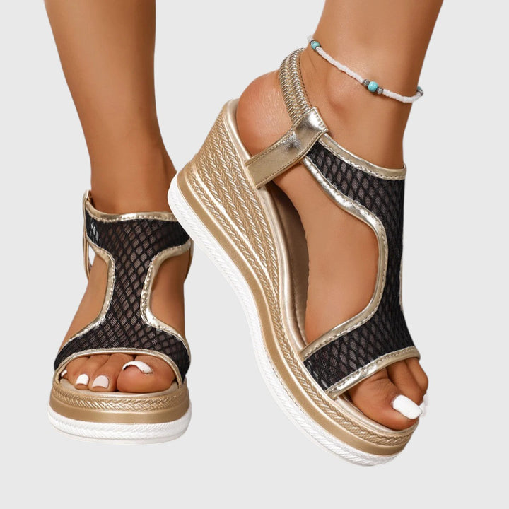 ELENI™ | ELEGANT ORTHOPEDIC WEDGE SLIP-ON SANDALS