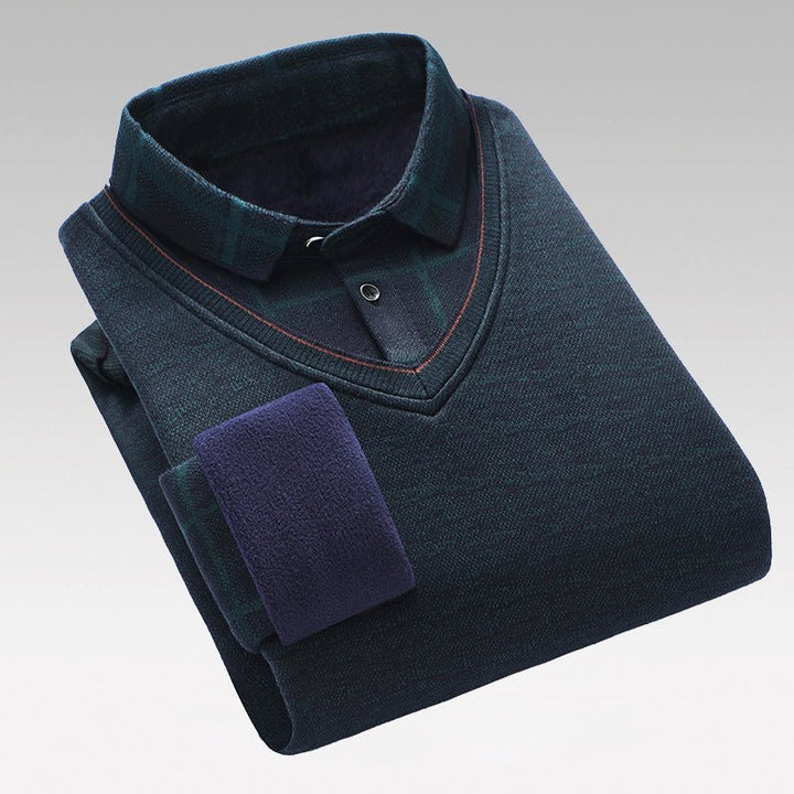 Ben Smith Elegant Collar Sweater