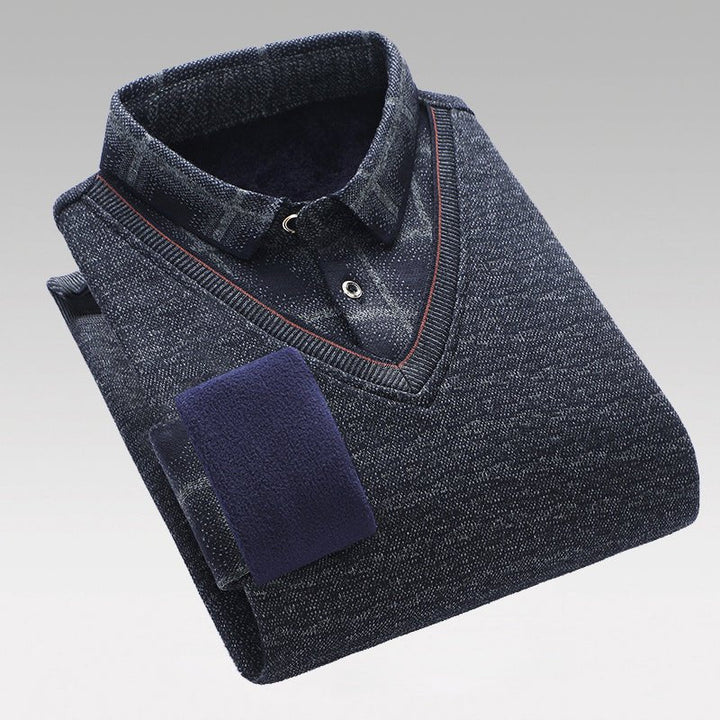 Ben Smith Elegant Collar Sweater