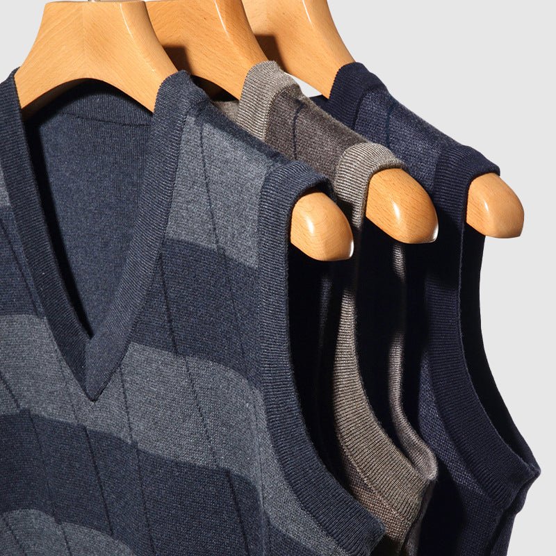 Ben Smith Striped Wool Vest