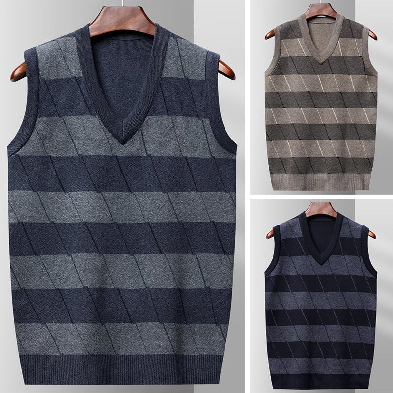 Ben Smith Striped Wool Vest
