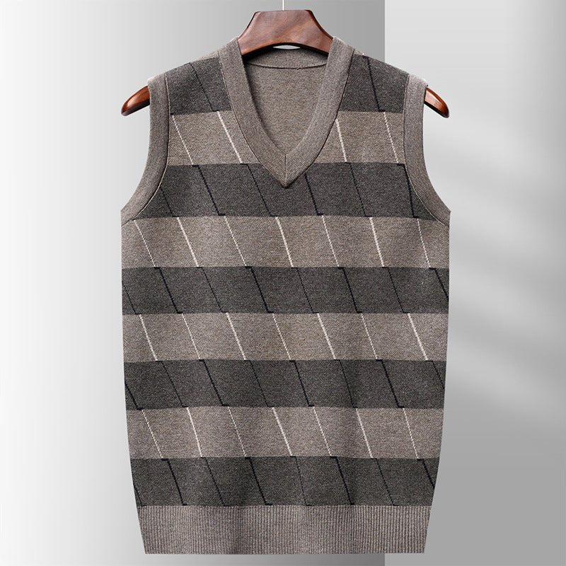 Ben Smith Striped Wool Vest