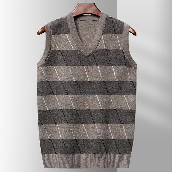 Ben Smith Striped Wool Vest