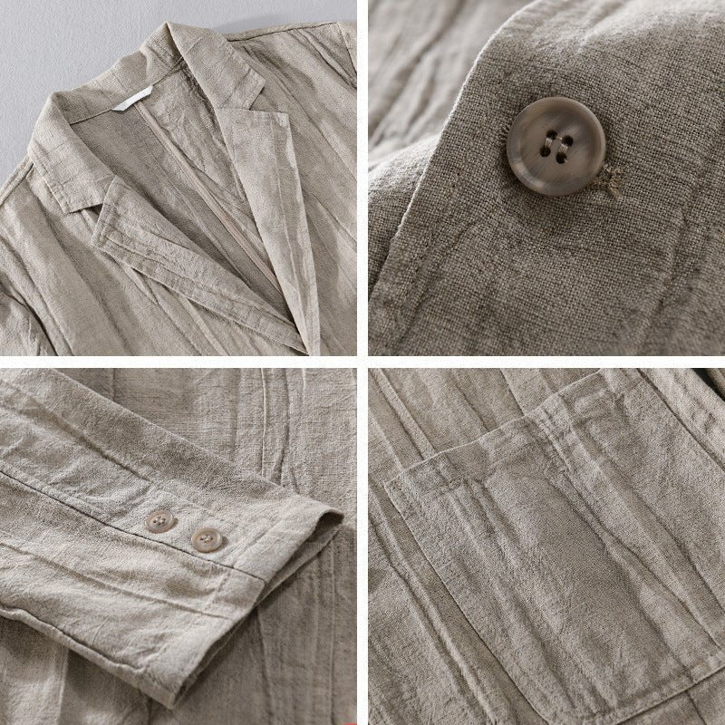 Ben Smith Summer Sky Linen Blazer