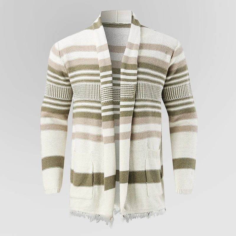 Daniel Hall Vintage Striped Cardigan