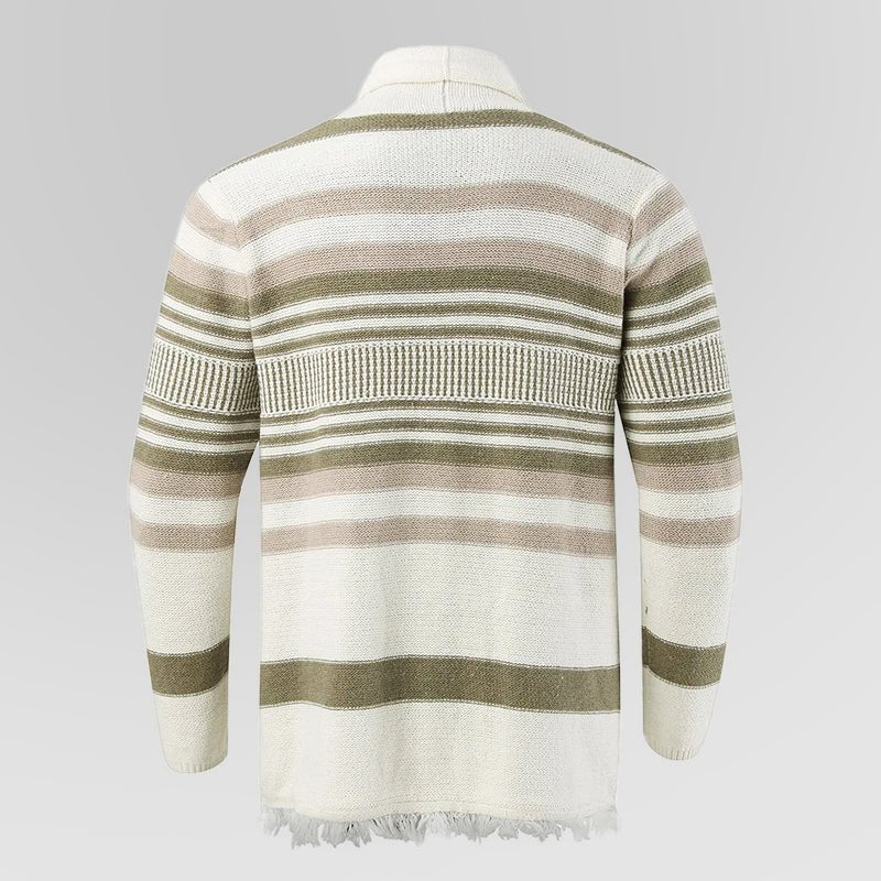 Daniel Hall Vintage Striped Cardigan
