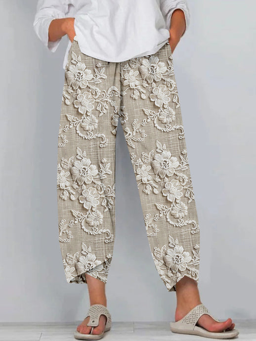 KIERSTIN™ | RELAXED PRINTED LOUNGE PANTS