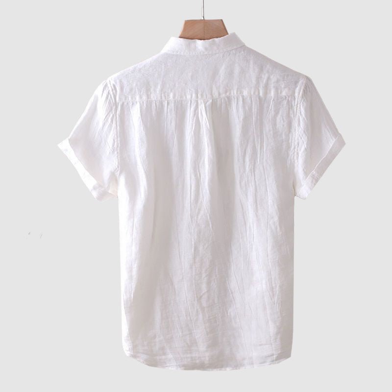 WESLEY™ | REFINED BOLOGNA LINEN SHIRT
