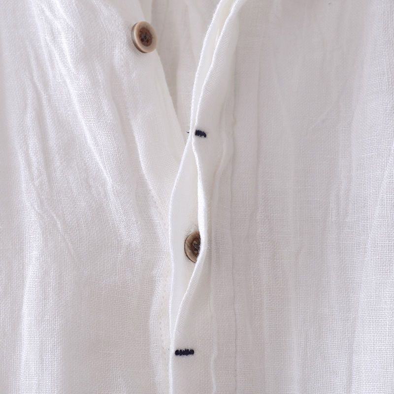 WESLEY™ | REFINED BOLOGNA LINEN SHIRT