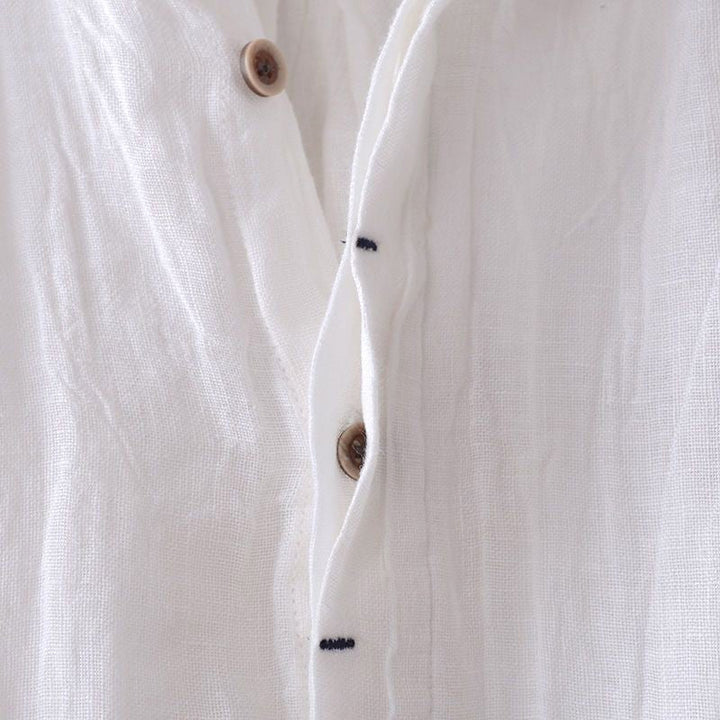 WESLEY™ | REFINED BOLOGNA LINEN SHIRT