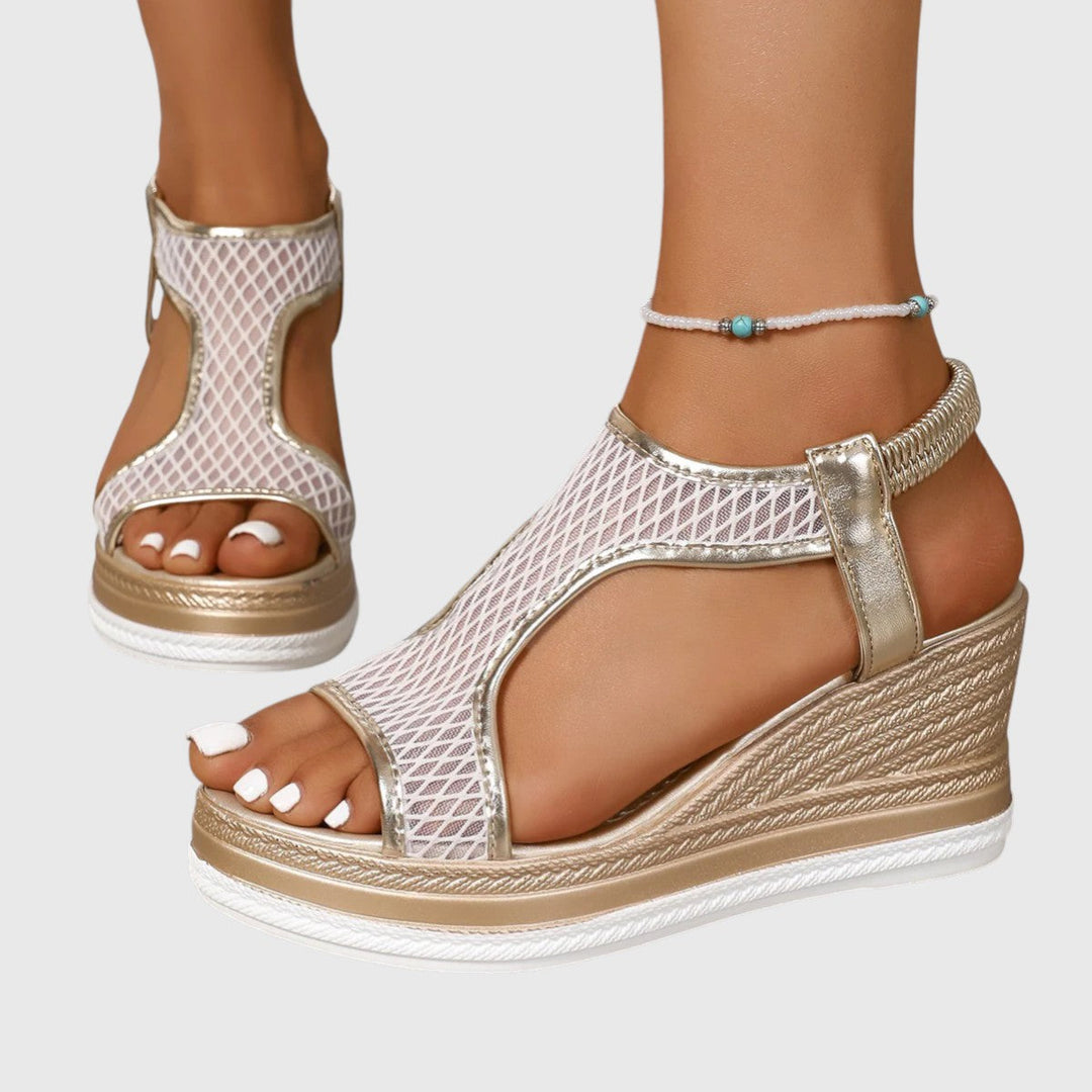 ELENI™ | ELEGANT ORTHOPEDIC WEDGE SLIP-ON SANDALS